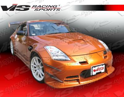 VIS Racing - Nissan 350Z VIS Racing Tracer FX Side Skirts - 03NS3502DTRAFX-004