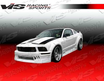 VIS Racing. - Ford Mustang VIS Racing TSW Side Skirts - 05FDMUS2DTSW-004