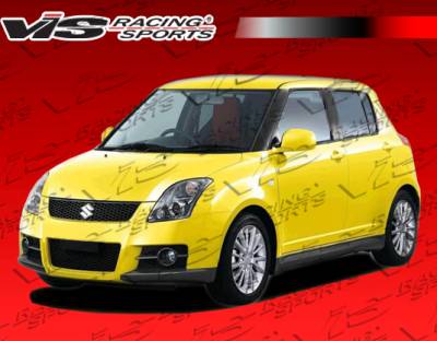 VIS Racing - Suzuki Swift VIS Racing D Speed Side Skirts - 05SZSWF4DDSP-004