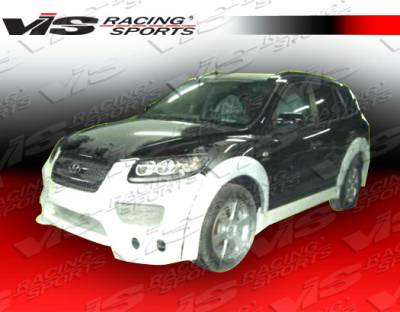 VIS Racing - Hyundai Santa Fe VIS Racing Outcast Side Skirts - 07HYSAN4DOC-004