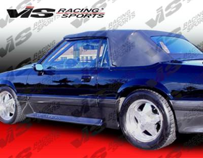 VIS Racing - Ford Mustang VIS Racing Cobra R Side Skirts - 87FDMUS2DCR-004