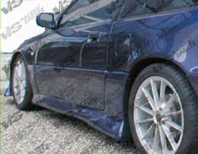 VIS Racing - Honda CRX VIS Racing TNR Flared Side Skirts - 88HDCRXHBTRF-004