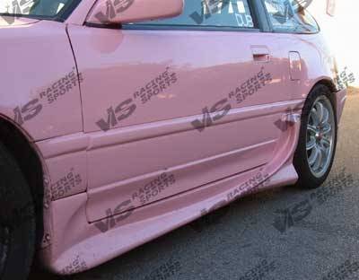 VIS Racing - Honda Civic HB VIS Racing Invader Side Skirts - 88HDCVCHBINV-004