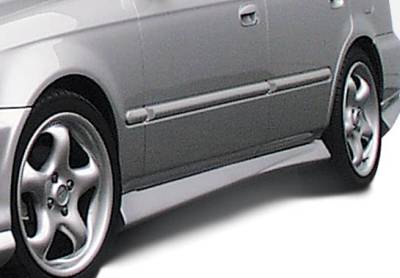 VIS Racing - Honda Civic 4DR VIS Racing Racing Series Left Side Skirt - 890158L