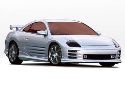Wings West - Mitsubishi Eclipse Wings West W-Type Side Skirts - Left & Right - 890451L&R