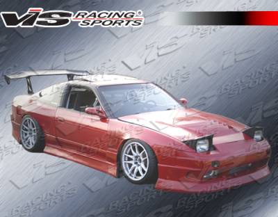 VIS Racing - Nissan 240SX VIS Racing B Speed Side Skirts - 89NS2402DBSP-004