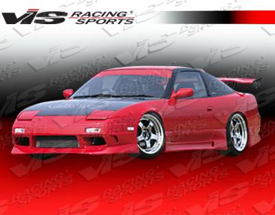 VIS Racing - Nissan 240SX VIS Racing G-Speed Side Skirts - Polyurethane - 89NS2402DGSP-004P