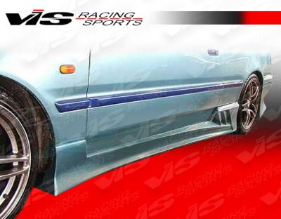 VIS Racing - Acura Integra 2DR VIS Racing V Speed Side Skirts - 90ACINT2DVSP-004