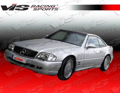 VIS Racing - Mercedes-Benz SL VIS Racing Euro Tech-2 Side Skirts - 90MER1292DET2-004