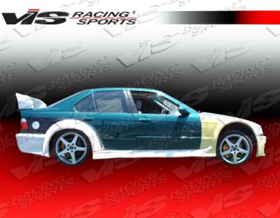 VIS Racing. - BMW 3 Series VIS Racing GT Widebody Side Skirts - 92BME364DGTWB-004