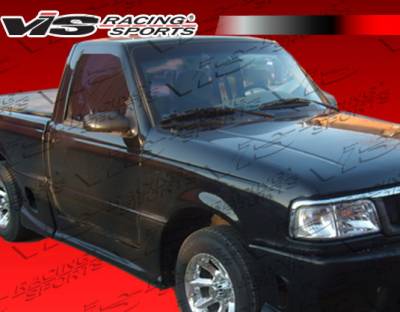 VIS Racing - Ford Ranger VIS Racing Striker Side Skirts - 93FDRAN2DSTR-004