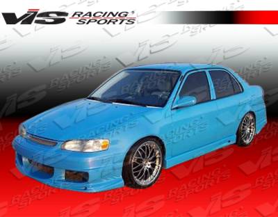 VIS Racing - Toyota Corolla VIS Racing Ballistix Side Skirts - 93TYCOR4DBX-004