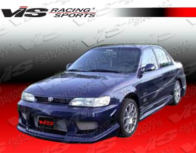 VIS Racing. - Toyota Corolla VIS Racing Striker Side Skirts - 93TYCOR4DSTR-004