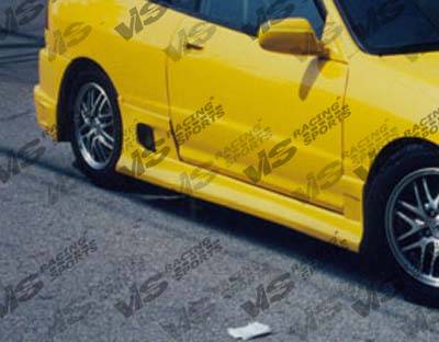 VIS Racing - Chevrolet Cavalier 2DR VIS Racing Battle Z Side Skirts - 95CHCAV2DBZ-004