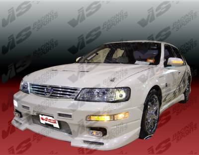 VIS Racing - Nissan Maxima VIS Racing Omega Side Skirts - 95NSMAX4DOMA-004