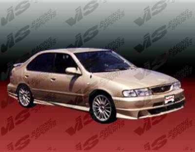 VIS Racing - Nissan Sentra VIS Racing Xtreme Side Skirts - 95NSSEN4DEX-004