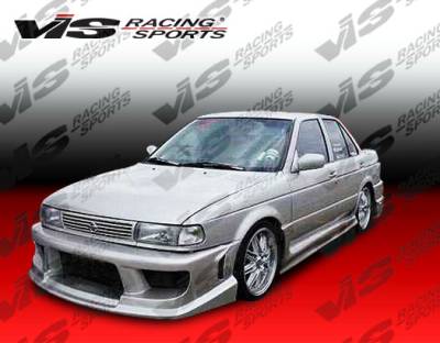 VIS Racing. - Nissan Sentra VIS Racing Striker Side Skirts - 95NSSEN4DSTR-004