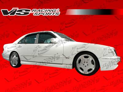 VIS Racing - Mercedes-Benz E Class VIS Racing Euro Tech Side Skirts - 96MEW2104DET-004