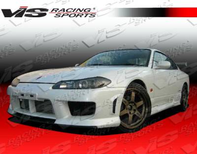 VIS Racing - Nissan Silvia VIS Racing Techno R Side Skirts - 99NSS152DTNR-004