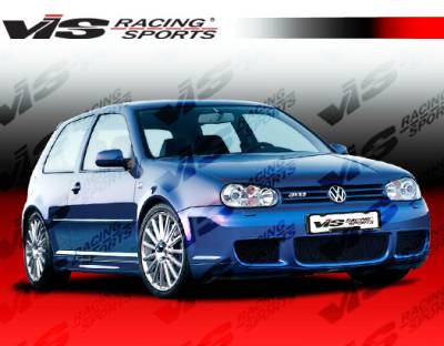VIS Racing - Volkswagen Golf VIS Racing R-32 Side Skirts - 99VWGOF2DR32-004