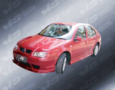 VIS Racing - Volkswagen Jetta VIS Racing Rabiat Side Skirts - 99VWJET4DRAB-004