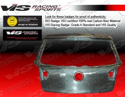 VIS Racing - Volkswagen Golf VIS Racing OEM Carbon Fiber Hatch - 06VWGOF2DOE-020C