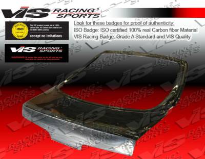 VIS Racing - Acura Integra 2DR VIS Racing CSL Carbon Fiber Hatch - 94ACINT2DCSL-020C