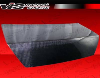 VIS Racing - Honda Accord 2DR VIS Racing Shaved OEM Style Carbon Fiber Trunk - 98HDACC2DOES-020C