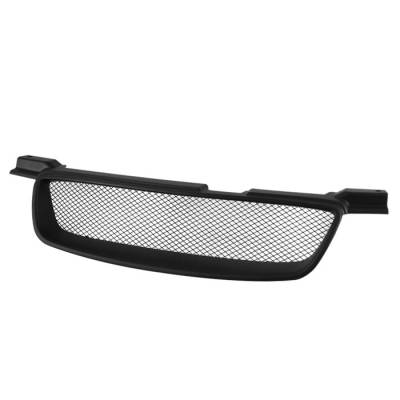 Spyder - Nissan Sentra Spyder Front Grille - Black - GRI-SP-NS00-BK