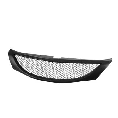 Spyder - Subaru WRX Spyder Front Grille - Black - GRI-SP-SI08-BK