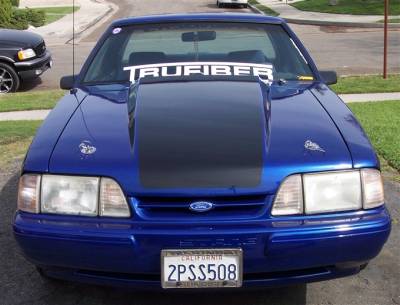 TruFiber - Ford Mustang TruFiber 3" Cowl Hood TF10021-A49-3