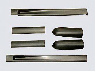 Street Scene - Chevrolet Silverado Street Scene Side Skirts - 950-70180