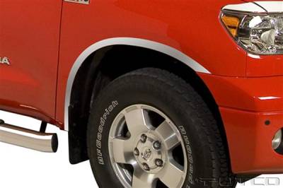 Putco - Toyota Tundra Putco Stainless Steel Fender Trim - Full - 97178
