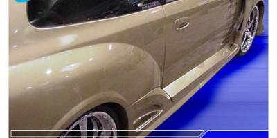 Pure - Honda Civic Pure Super Street Style Wide Style Side Skirts - P88455-6
