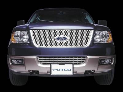 Putco - Ford Explorer Putco Punch Stainless Steel Grille - 84129