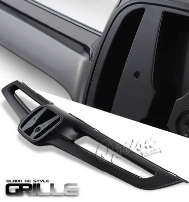 OptionRacing - Honda Accord 4DR Option Racing Black Grille - OEM Style - 80-20103