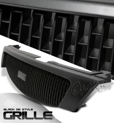OptionRacing - Nissan Maxima Option Racing Black Grille - OEM Style - 80-36105
