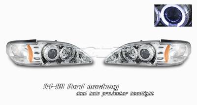 OptionRacing - Ford Mustang Option Racing Projector Headlight - 11-18171