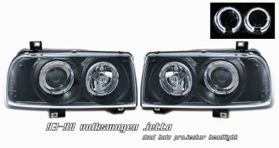 OptionRacing - Volkswagen Jetta Option Racing Projector Headlight - 11-45269