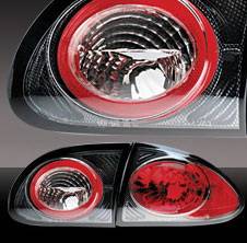 Pilot - Chevrolet Cavalier Pilot Carbon Fiber Look Taillight - Pair - TL-605CF