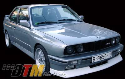 DTM Fiberwerkz - BMW 3 Series DTM Fiberwerkz Evo Style Front Lip - E30-M3-EVO-S