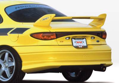 VIS Racing - Ford ZX2 VIS Racing W-Type Rear Lip - Polyurethane - 890379