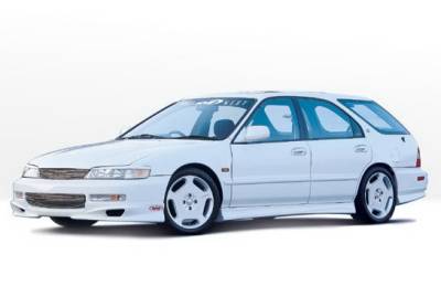 Wings West - Honda Accord Wagon Wings West W-Type Complete Body Kit - 4PC - 890322