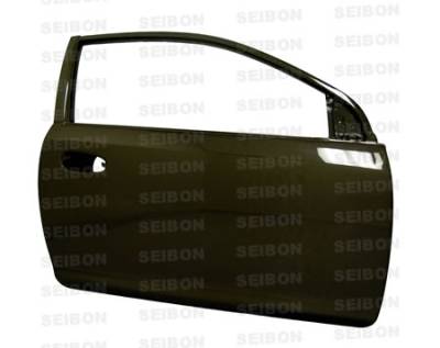 Seibon - Honda Civic 2dr OE-Style Seibon Carbon Fiber Body Kit- Doors! DD9295HDCV2D