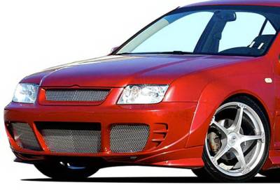 Wings West - Volkswagen Jetta Wings West J-Spec Front Bumper Cover - 890761