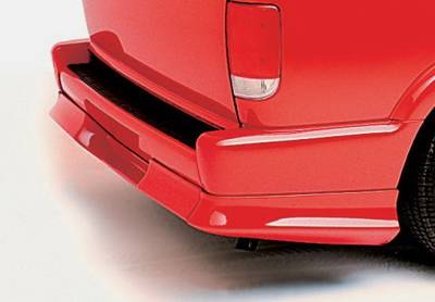 Wings West - Chevrolet Blazer Wings West Custom Style Rear Roll Pan - 890017