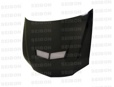 Seibon - Mitsubishi Evolution 8 Seibon VSII Style Carbon Fiber Hood - HD0305MITEVO8-VSII