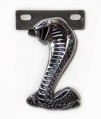 AM Custom - Ford Mustang Cobra Grille Emblem With Bracket - 41020