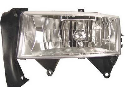 Anzo - Dodge Dakota Anzo Headlights - Crystal & Chrome - 111021