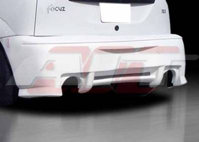 AIT Racing - Ford Focus ZX3 AIT SIN Style Rear Bumper - FF00HISINRB3